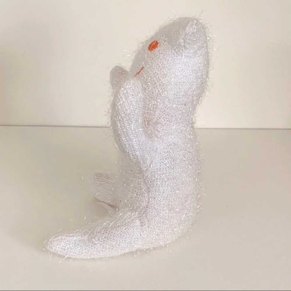 New Vintage  glitter ghost plush Halloween